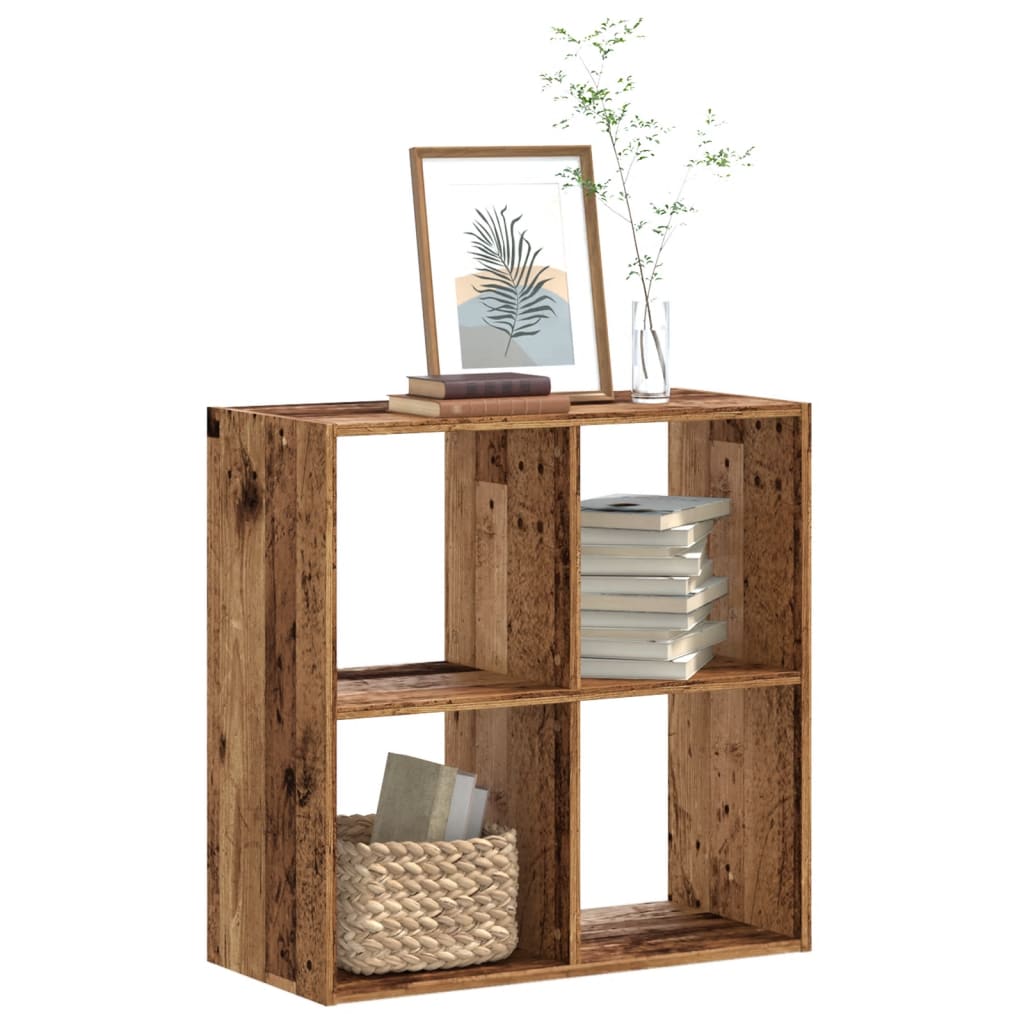 Bücherregal Altholz-Optik 68,5x32x68,5 cm Holzwerkstoff