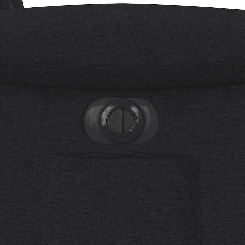 Relaxsessel Elektrisch Schwarz Stoff