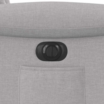 Relaxsessel Elektrisch Wolkengrau Stoff