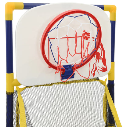 Arcade Basketball Spielset mit Ball und Pumpe 45x86x127 cm