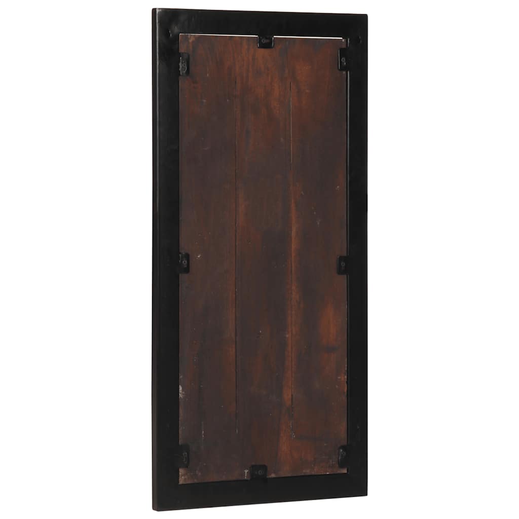 Garderobe Mehrfarbig 40x2x80 cm Altholz Massiv