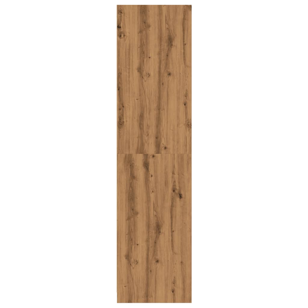 Kleiderschrank Artisan-Eiche 100x50x200 cm Holzwerkstoff