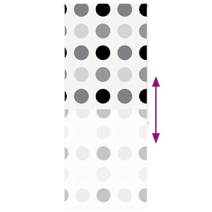 Duschrollo 90x240 cm Stoffbreite 86 cm