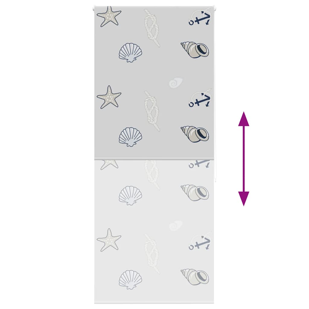 Duschrollo 90x240 cm Stoffbreite 86 cm