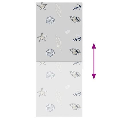 Duschrollo 110x240 cm Stoffbreite 106 cm