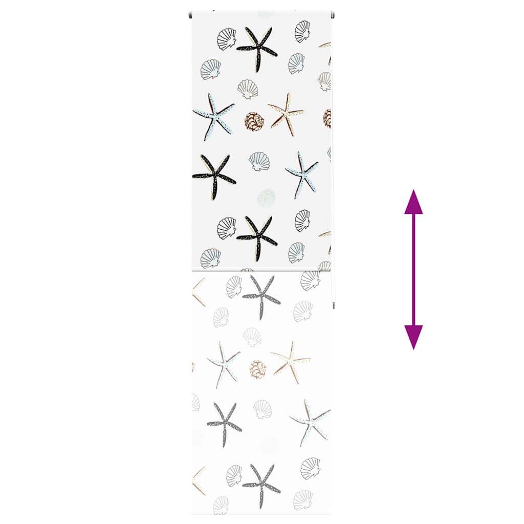Duschrollo 70x240 cm Stoffbreite 66 cm