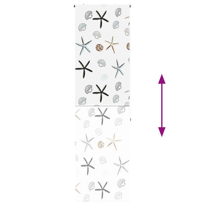 Duschrollo 80x240 cm Stoffbreite 76 cm