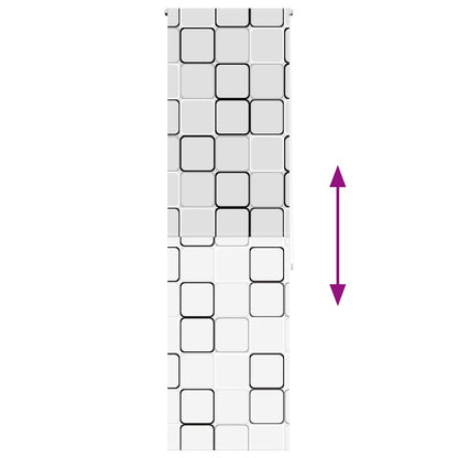 Duschrollo 80x240 cm Stoffbreite 76 cm