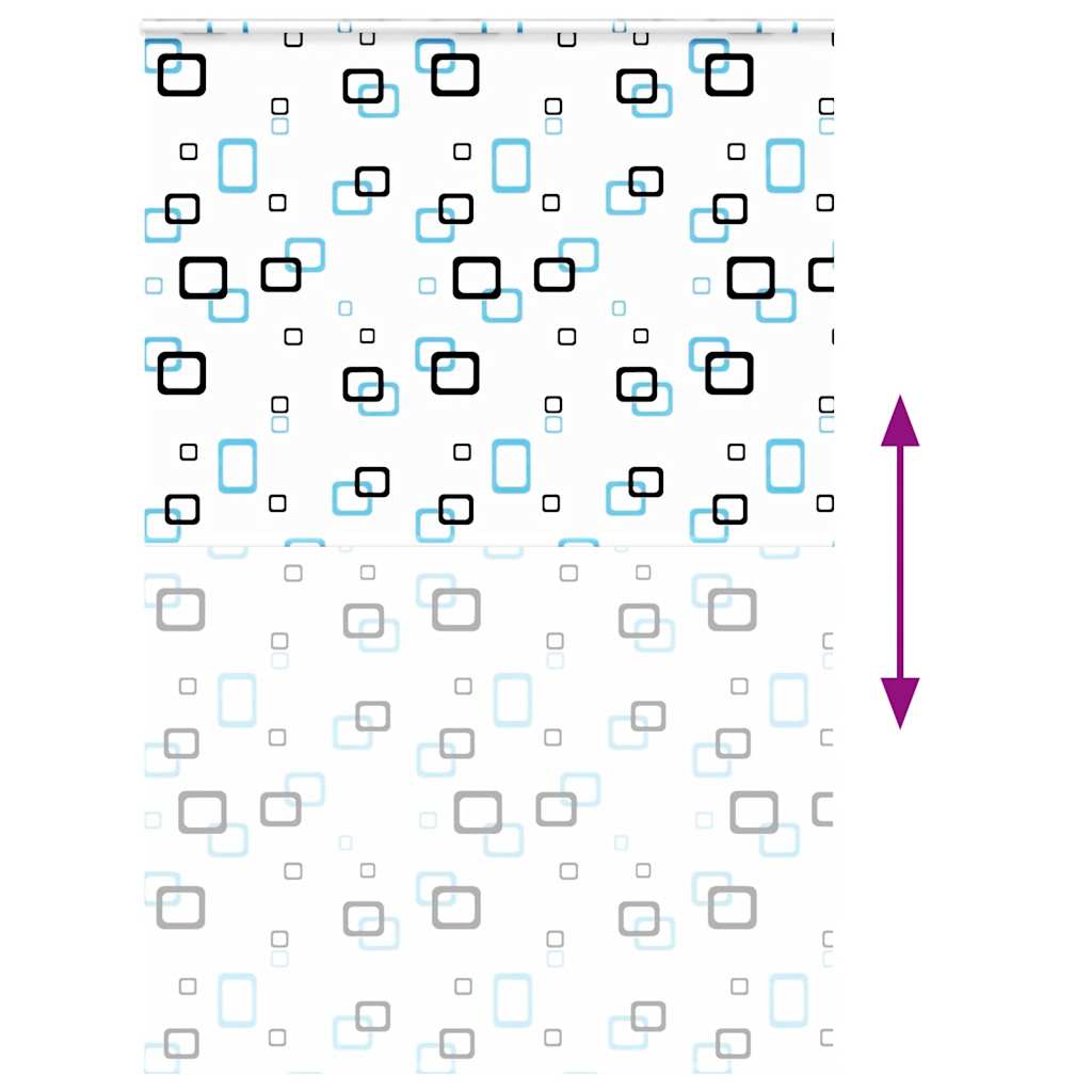 Duschrollo mit Kassette 150x240 cm Stoffbreite 146 cm