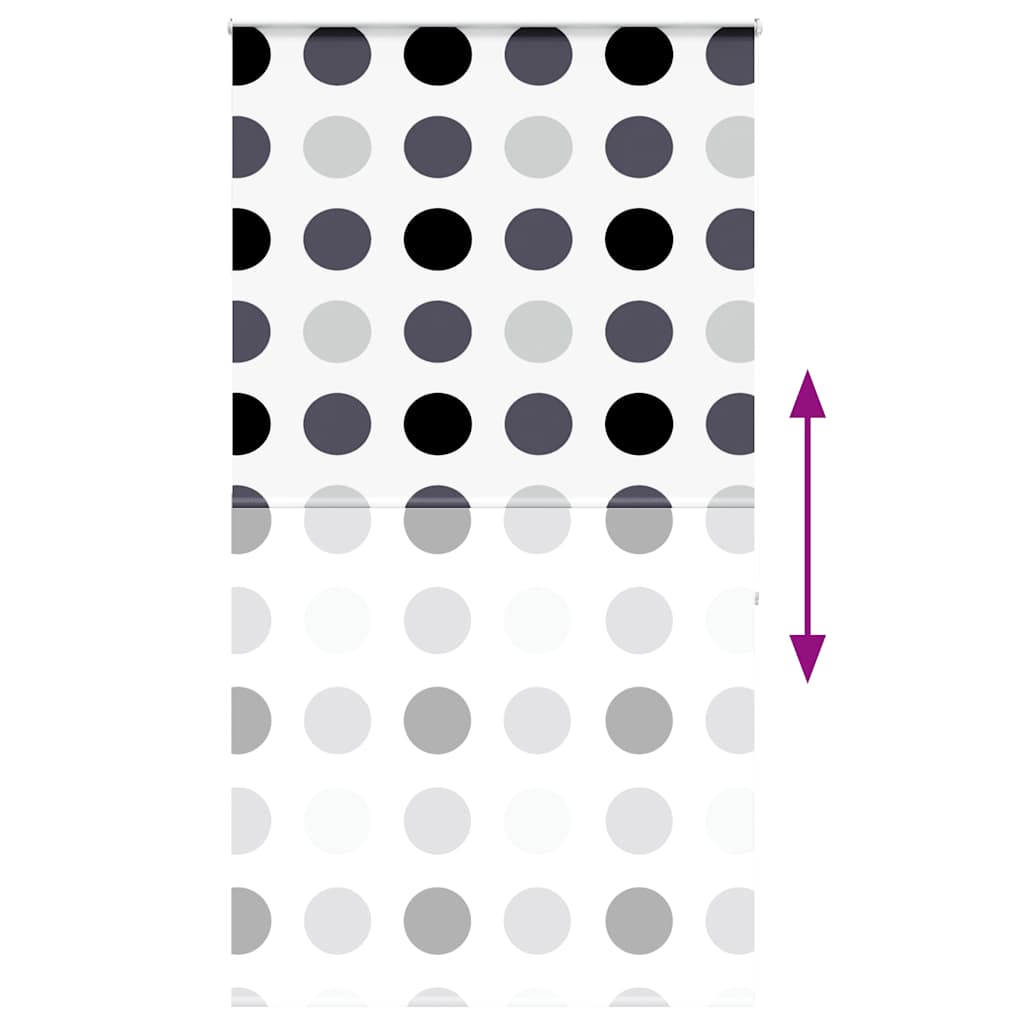 Duschrollo mit Kassette 140x240 cm Stoffbreite 136 cm
