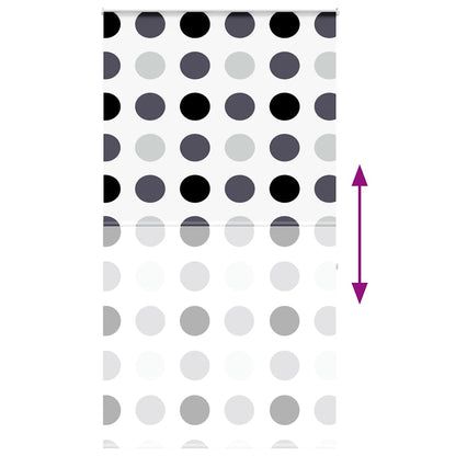Duschrollo mit Kassette 140x240 cm Stoffbreite 136 cm
