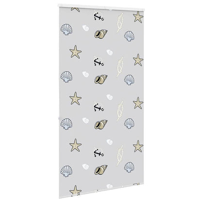 Duschrollo mit Kassette 130x240 cm Stoffbreite 126 cm