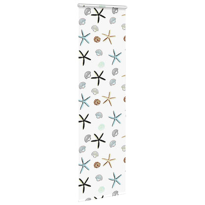 Duschrollo mit Kassette 80x240 cm Stoffbreite 76 cm