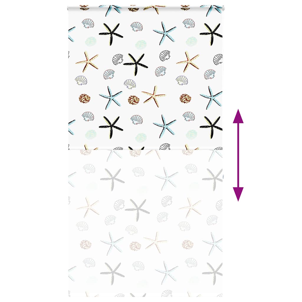 Duschrollo mit Kassette 130x240 cm Stoffbreite 126 cm