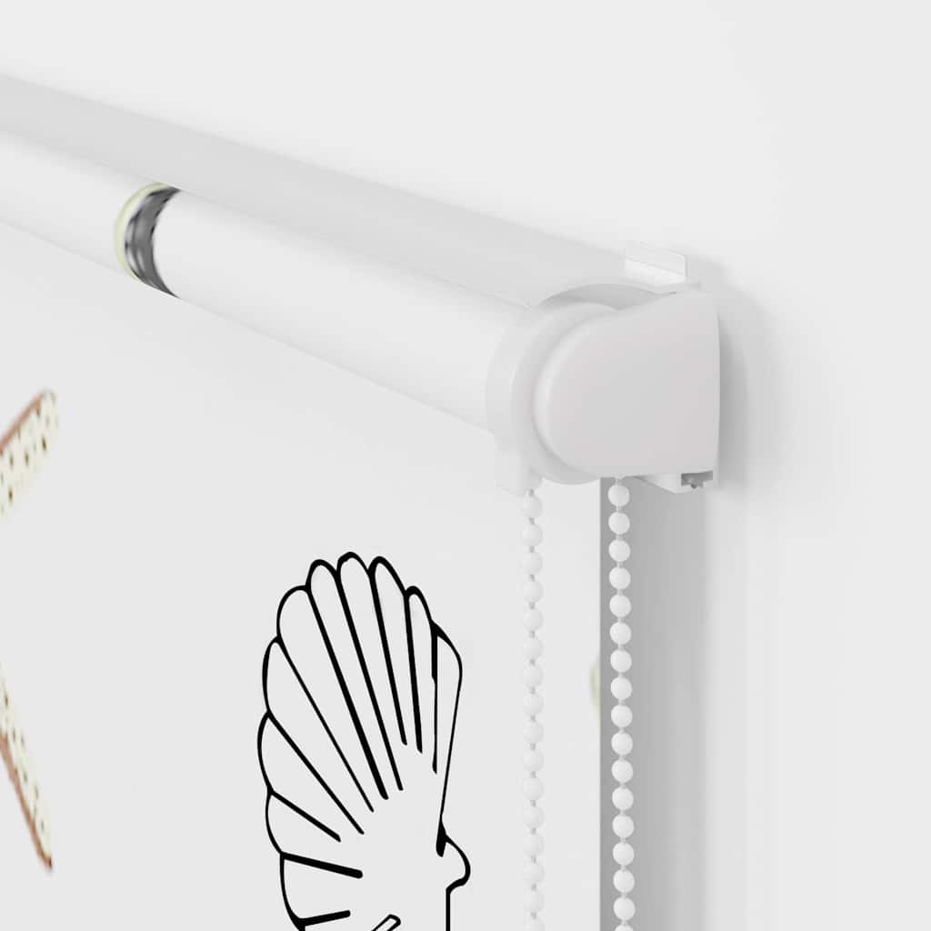 Duschrollo mit Kassette 130x240 cm Stoffbreite 126 cm