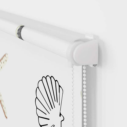 Duschrollo mit Kassette 130x240 cm Stoffbreite 126 cm