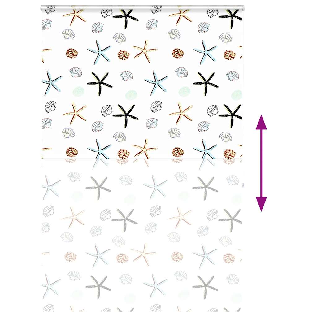 Duschrollo mit Kassette 150x240 cm Stoffbreite 146 cm