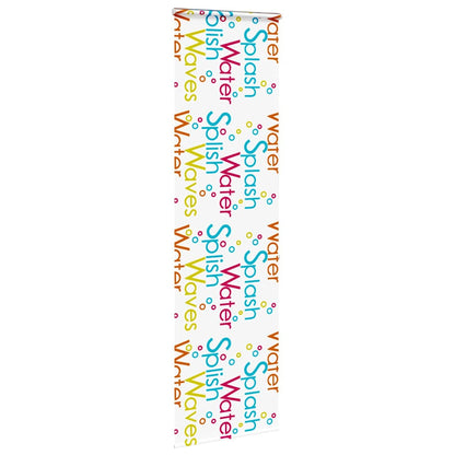 Duschrollo mit Kassette 80x240 cm Stoffbreite 76 cm