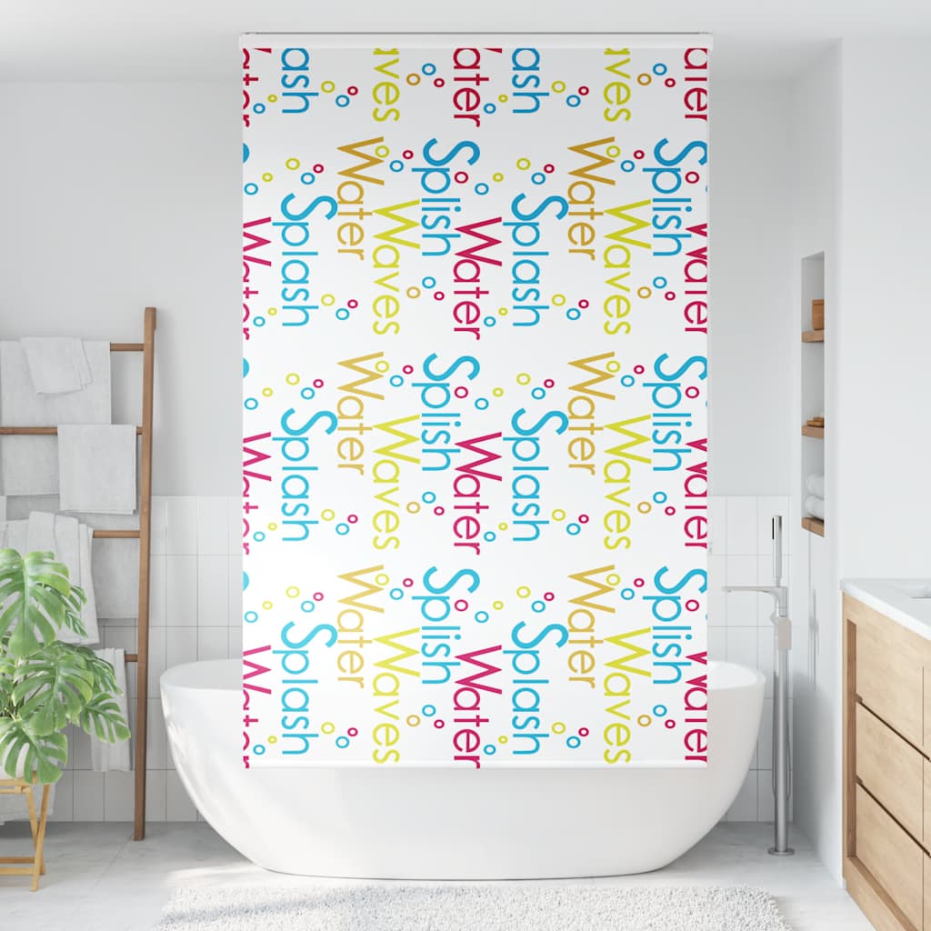 Duschrollo mit Kassette 120x240 cm Stoffbreite 116 cm