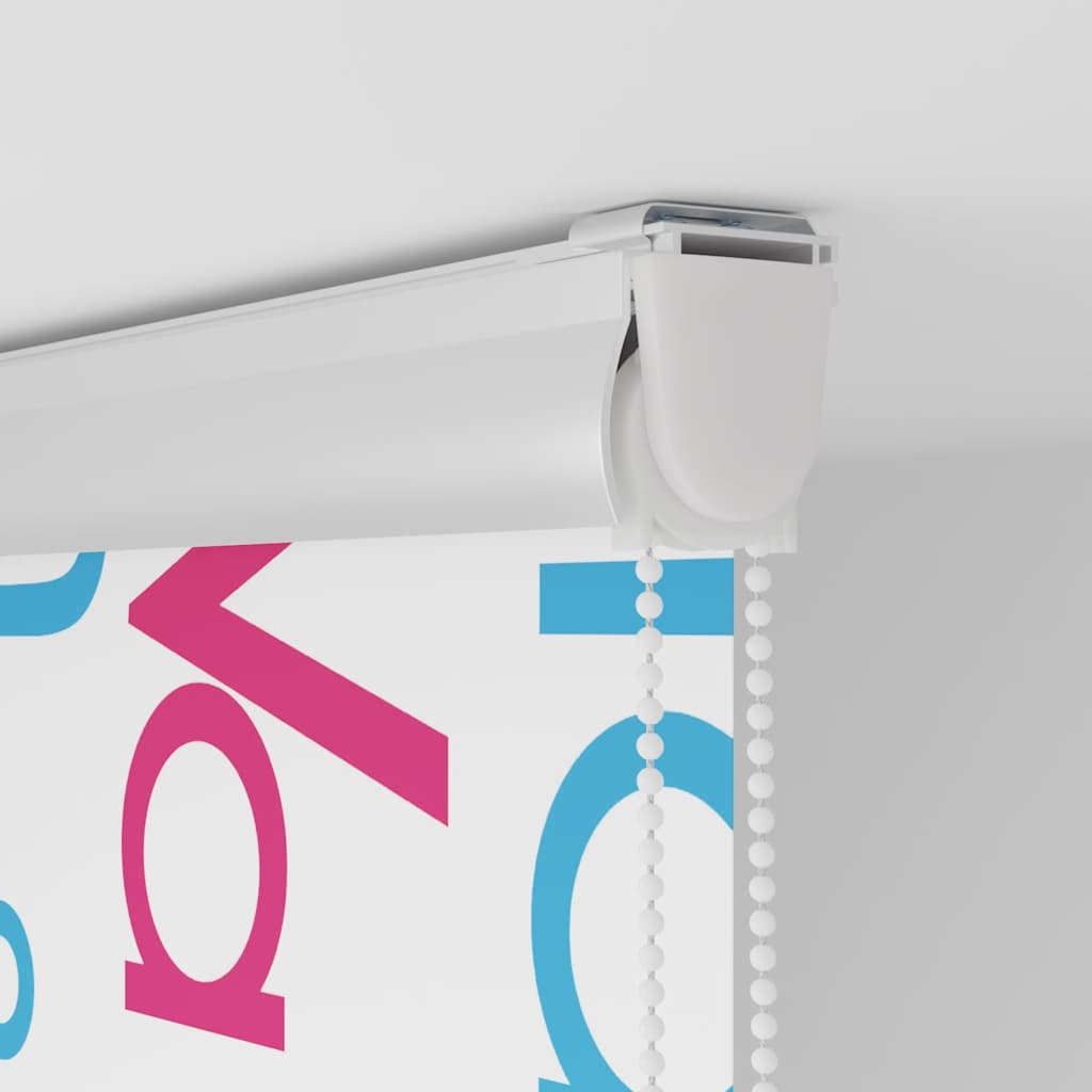 Duschrollo mit Kassette 130x240 cm Stoffbreite 126 cm