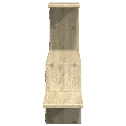 Wandregal Sonoma-Eiche 104x15x49 cm Holzwerkstoff