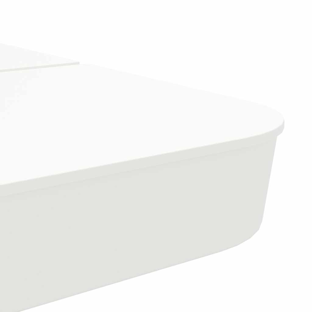 4-tlg. Kreuzfuß-Schirmständer-Set 100 kg PP