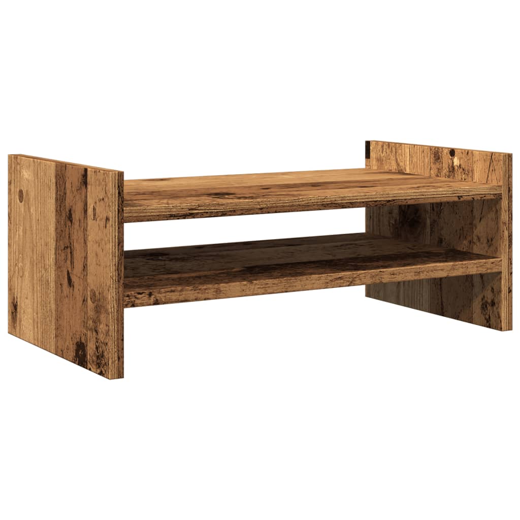 Monitorständer Altholz-Optik 50x27x20 cm Holzwerkstoff