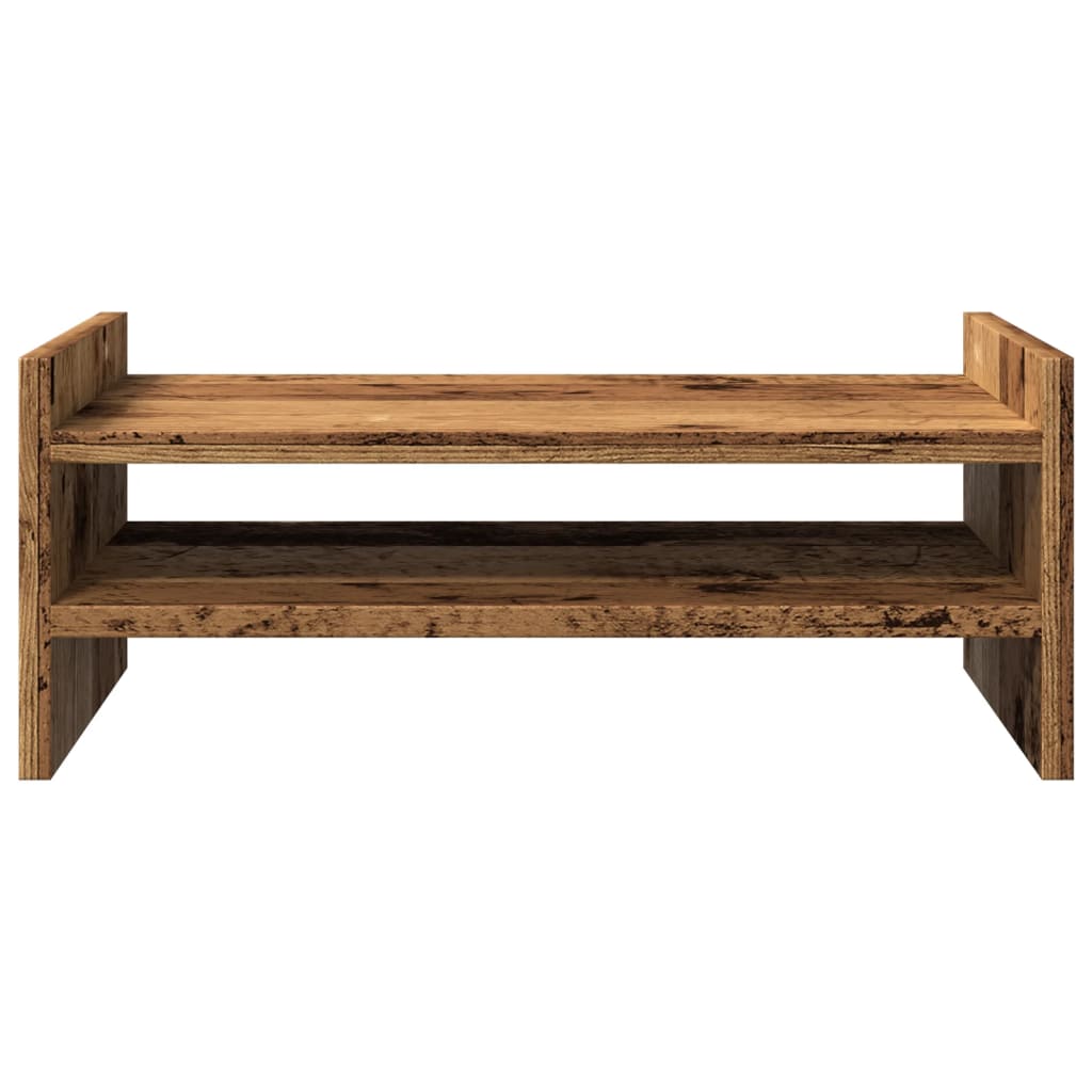 Monitorständer Altholz-Optik 50x27x20 cm Holzwerkstoff