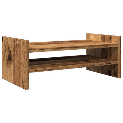 Monitorständer Altholz-Optik 50x27x20 cm Holzwerkstoff