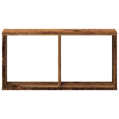 Wandschrank 60x16x30 cm Altholz-Optik Holzwerkstoff