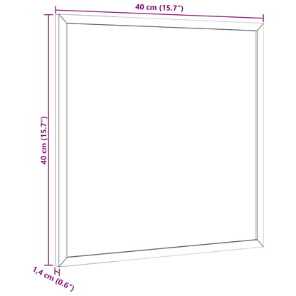 Korktafel mit massivem Kiefernholzrahmen 40x40 cm