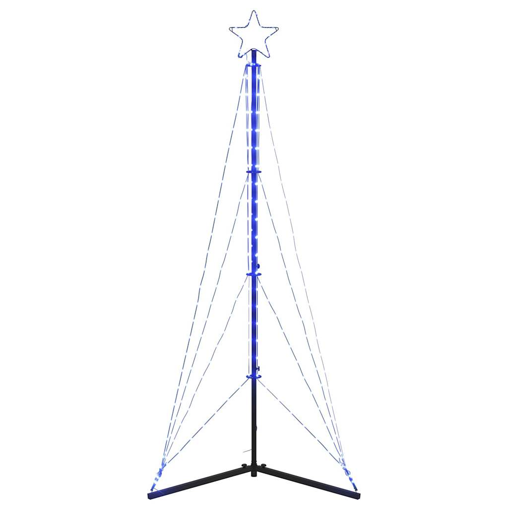 Weihnachtsbaum-Beleuchtung 363 LEDs Blau 182 cm