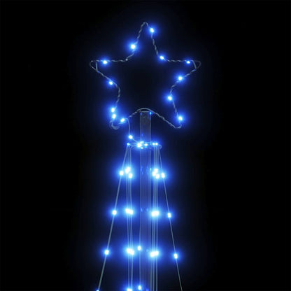 Weihnachtsbaum-Beleuchtung 363 LEDs Blau 182 cm