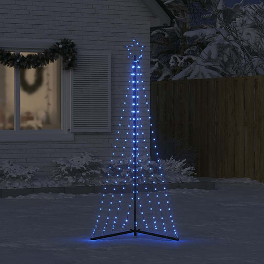 Weihnachtsbaum-Beleuchtung 339 LEDs Blau 187 cm