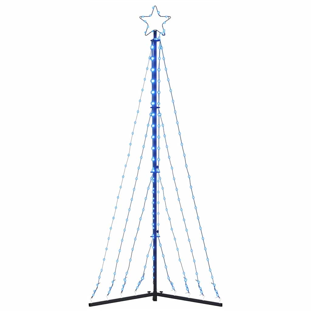 LED Weihnachtsbaum 339 LEDs Blau 187 cm