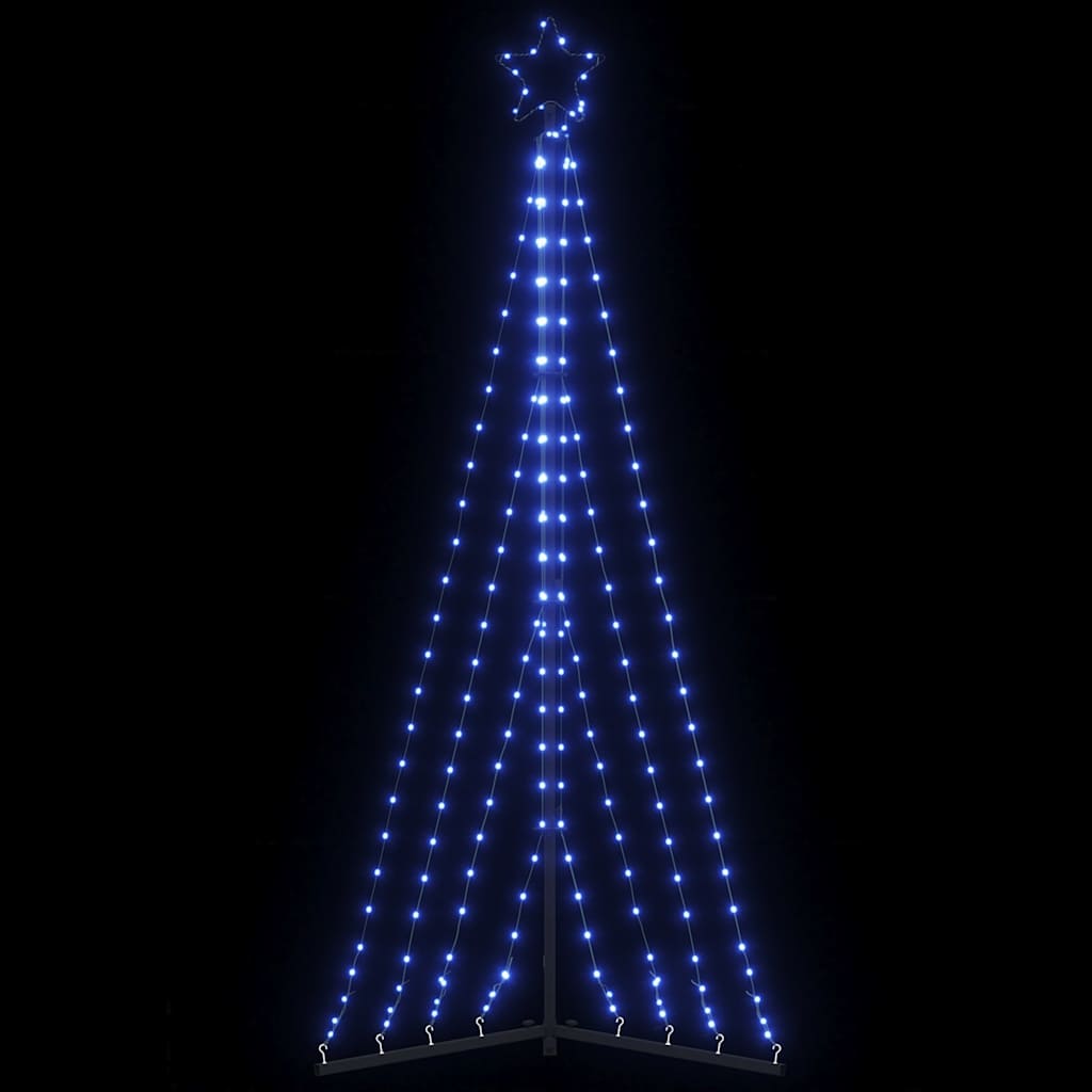 LED Weihnachtsbaum 339 LEDs Blau 187 cm