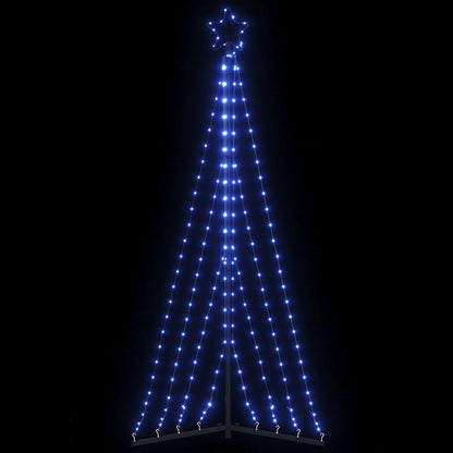 LED Weihnachtsbaum 339 LEDs Blau 187 cm