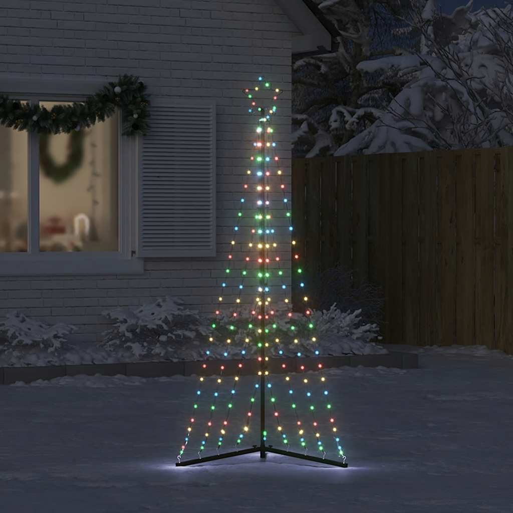 Weihnachtsbaum-Beleuchtung 339 LEDs Mehrfarbig 187 cm