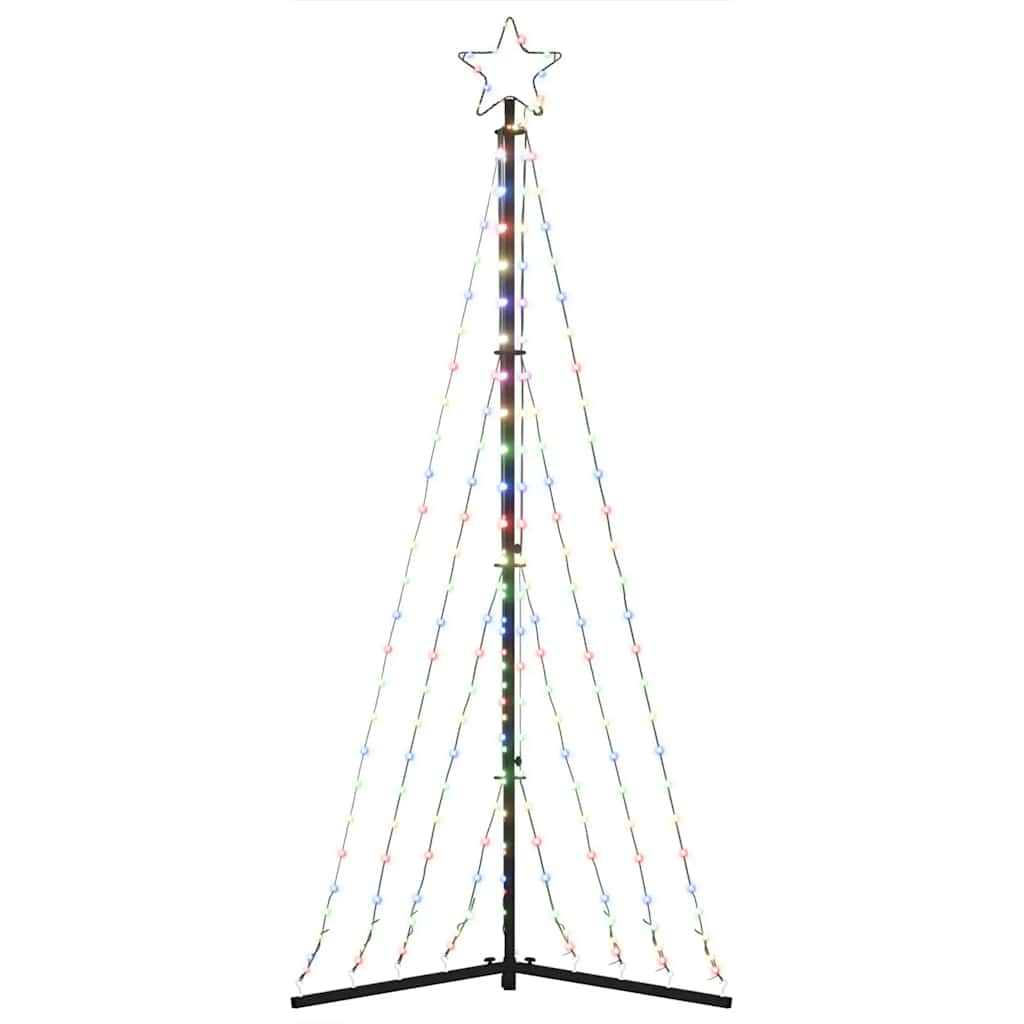 Weihnachtsbaum-Beleuchtung 339 LEDs Mehrfarbig 187 cm