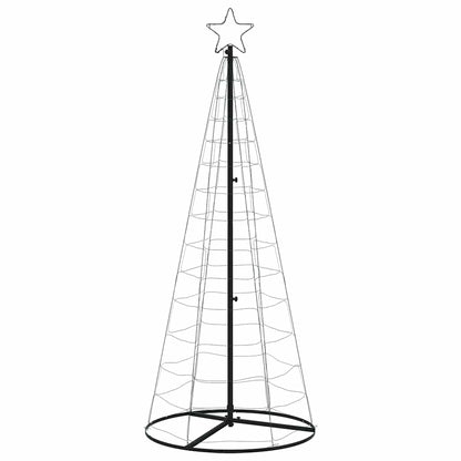 Weihnachtsbaum Kegelform 200 LEDs Mehrfarbig 182 cm