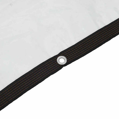 Pflanzenabdeckung mit Ösen 3x8 m Polyethylen