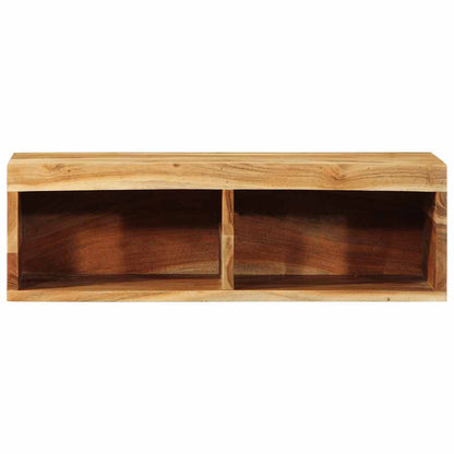 TV-Wandschrank 60x30x19 cm Massivholz Akazie