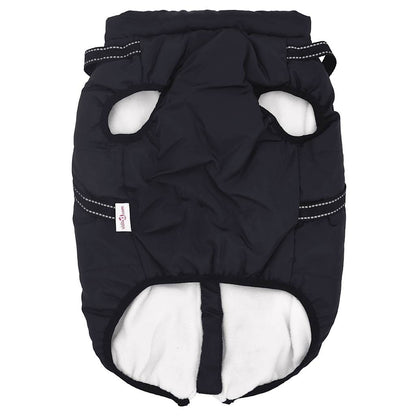 Hundemantel Geschirr Wasserdicht Reflektierend Marineblau L52