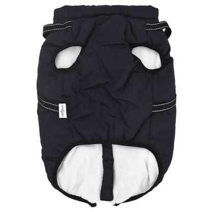 Hundemantel Geschirr Wasserdicht Reflektierend Marineblau L68