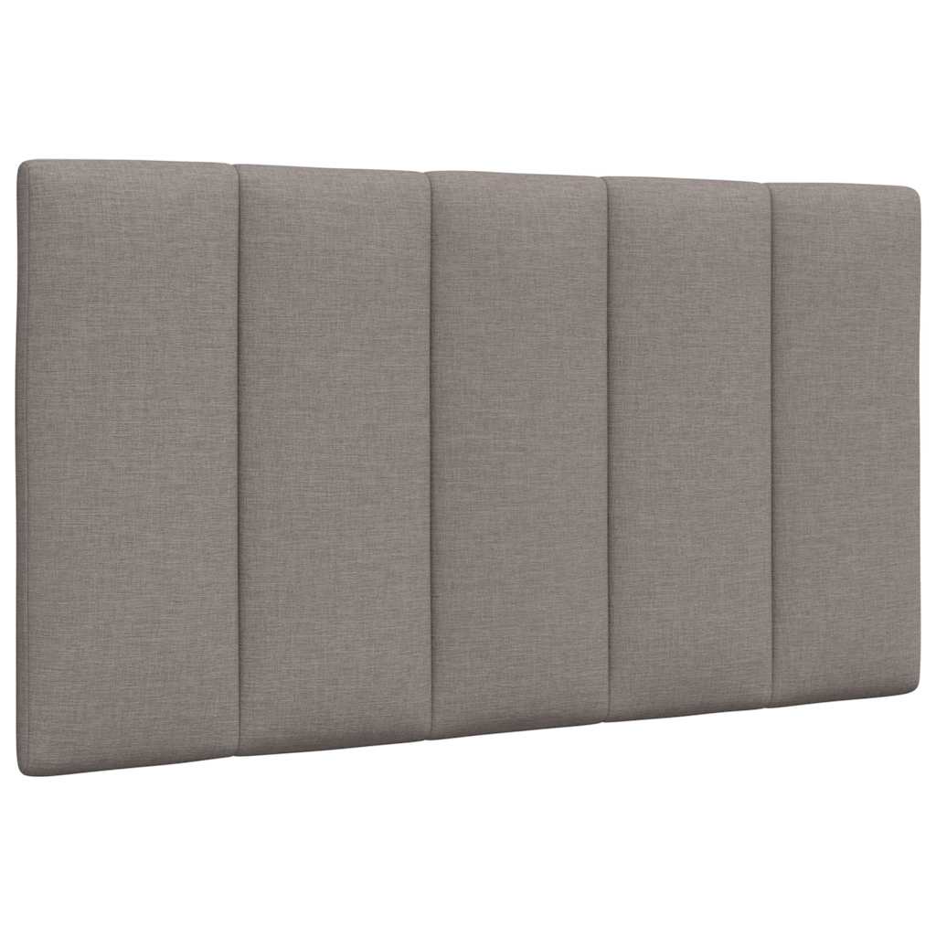 Bettgestell ohne Matratze "Hanko" Taupe 90x200 cm Stoff