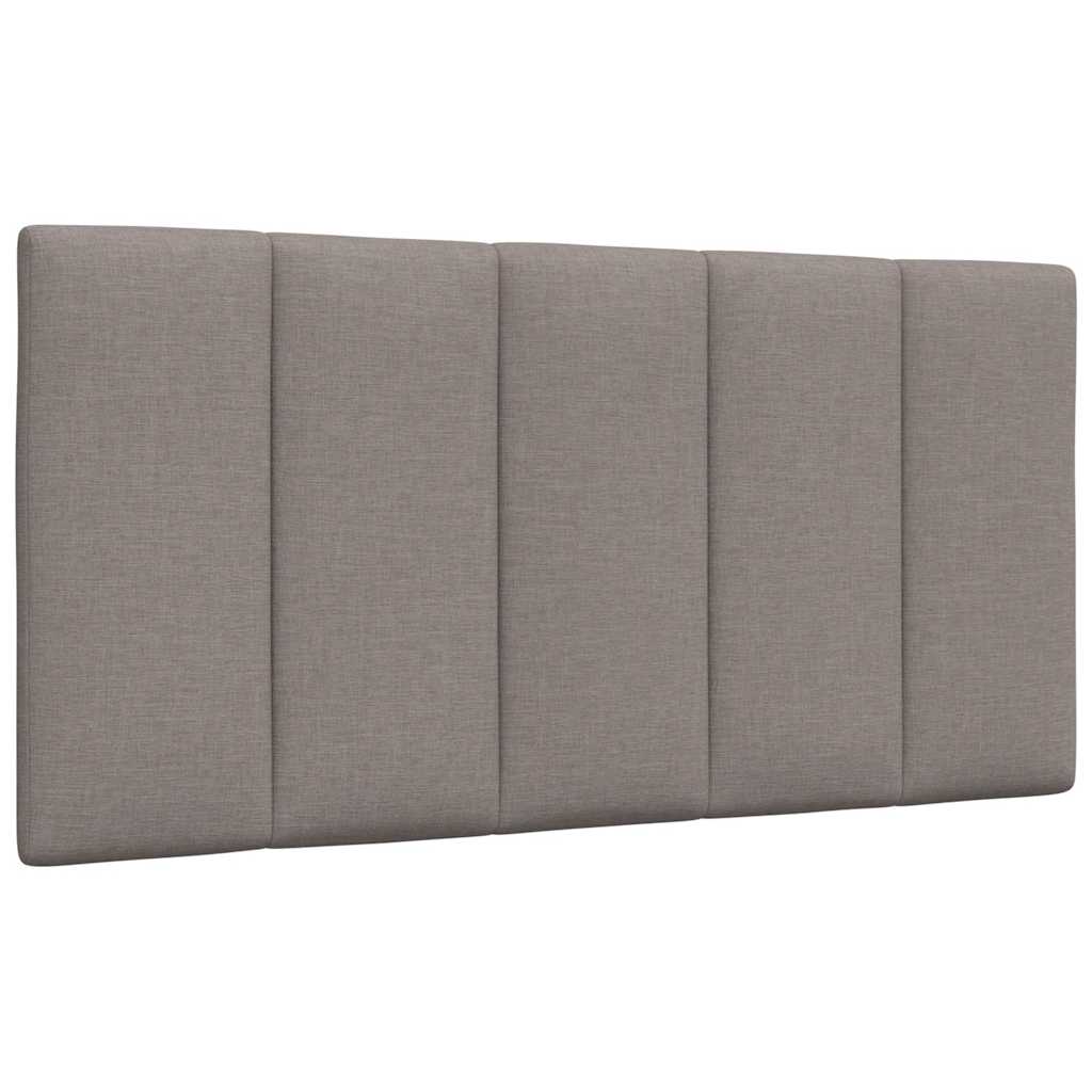 Bettgestell ohne Matratze "Hanko" Taupe 100x200 cm Stoff