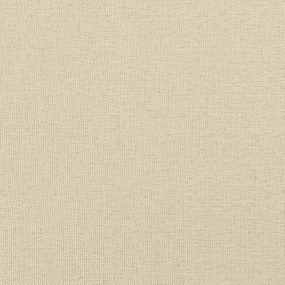 Bettgestell ohne Matratze "Hanko" Creme 120x200 cm Stoff