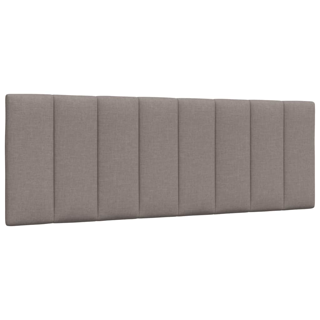 Bettgestell ohne Matratze "Hanko" Taupe 140x200 cm Stoff