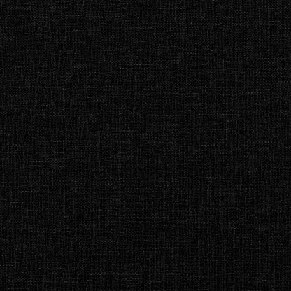 Bettgestell ohne Matratze "Hanko" Schwarz 160x200 cm Stoff