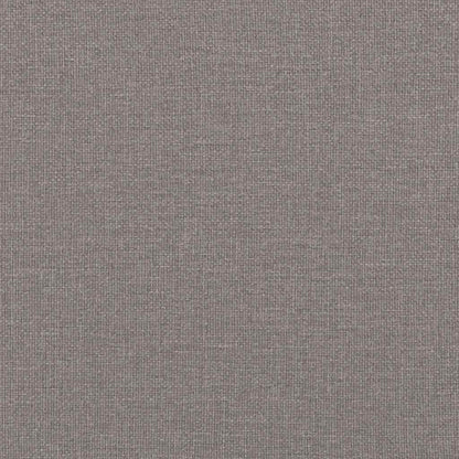 Bettgestell ohne Matratze "Hanko" Taupe 160x200 cm Stoff